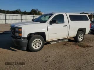 ✅ 2014 Chevrolet Silverado 1500 Work Truck • VIN: 1GCNCPEH4EZ166657 • Lot: 91412435. Listed on Copart with 56,788 mi. Free auction sales archive from the USA and detailed vehicle history report at DreamBid. Image 1.