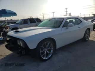 2022 Dodge Challenger GT z VIN 2C3CDZJG4NH148788, wystawiony jako Copart lot #80350395 z przebiegiem 56 342 mil mil oraz Szkoda całkowita • Salvage title. Historia ofert i sprzedaży dostępna na DreamBid. Obrazek 1.