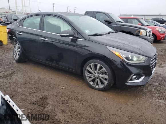 ✅ 2022 Hyundai Accent Limited • VIN: 3KPC34A69NE160326 • Лот: 86615334. Опубликован ранее на Copart с пробегом 34 073 миль. Бесплатный доступ к архиву аукционных продаж из США и подробный отчёт об истории автомобиля на DreamBid. Изображение 4.