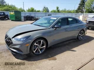 2022 Hyundai Sonata SEL Plus с VIN KMHL44J26NA222788, выставлен на аукционе Copart как лот 60029445 с пробегом 41 453 миль миль и Списание • Salvage title. История ставок и продаж доступна на DreamBid. Изображение 1.