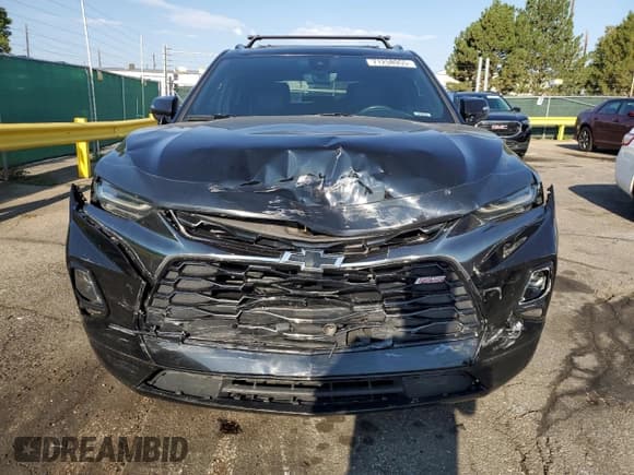 ✅ 2022 Chevrolet Blazer RS • VIN: 3GNKBKRS4NS114822 • Lot: 71258955. Listed on Copart with 37,125 mi. Free auction sales archive from the USA and detailed vehicle history report at DreamBid. Image 5.