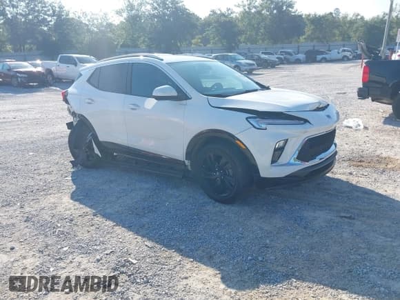 ✅ 2024 Buick Encore GX Sport Touring • VIN: KL4AMDSL8RB030477 • Lot: 43027241. Listed on IAAI with 30,139 mi. Free auction sales archive from the USA and detailed vehicle history report at DreamBid. Image 1.