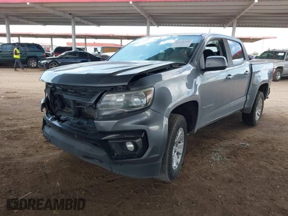 ✅ 2021 Chevrolet Colorado 4WD LT • VIN: 1GCGTCEN1M1107053 • Lot: 42430796. Listed on IAAI with 76,128 mi. Free auction sales archive from the USA and detailed vehicle history report at DreamBid. Image 18.
