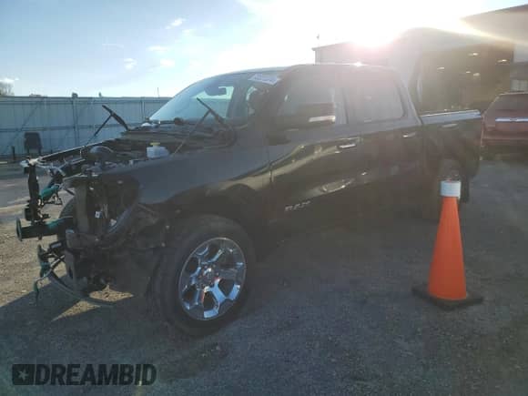 2020 Ram 1500 Big Horn с VIN 1C6SRFFT0LN125954, выставлен на аукционе Copart как лот 72221374 с пробегом 95 124 миль миль и Списание • Salvage title. История ставок и продаж доступна на DreamBid. Изображение 1.