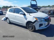 ✅ 2024 Mitsubishi Mirage ES • VIN: ML32AUHJ2RH006359 • Lot: 43619051. Listed on IAAI with 23,941 mi. Free auction sales archive from the USA and detailed vehicle history report at DreamBid. Image 1.