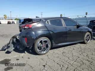 2019 Hyundai Veloster Turbo R-Spec z VIN KMHTH6AB8KU006287, wystawiony jako Copart lot #79017114 z przebiegiem 71 751 mil mil oraz Szkoda całkowita • Salvage title. Historia ofert i sprzedaży dostępna na DreamBid. Obrazek 3.