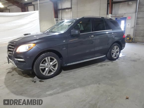 ✅ 2012 Mercedes-Benz M 350 • VIN: 4JGDA5HB8CA057963 • Lot: 91914895. Listed on Copart with 82,805 mi. Free auction sales archive from the USA and detailed vehicle history report at DreamBid. Image 1.