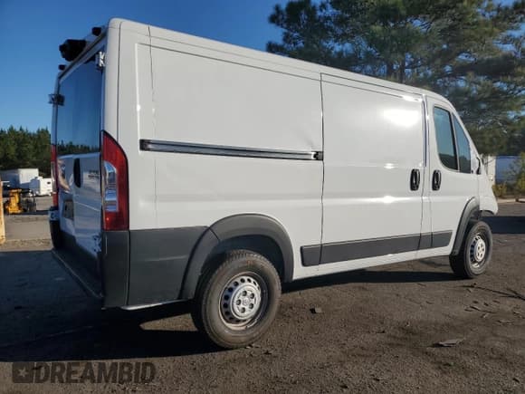 ✅ 2025 Ram ProMaster Cargo Tradesman • VIN: 3C6LRVVG2SE537914 • Lot: 93021505. Listed on Copart with 2,959 mi. Free auction sales archive from the USA and detailed vehicle history report at DreamBid. Image 3.