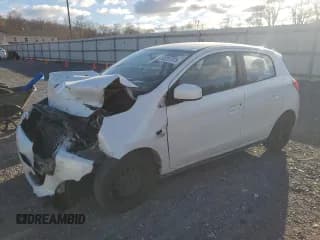 ✅ 2015 Mitsubishi Mirage DE • VIN: ML32A3HJ0FH049510 • Lot: 92287575. Listed on Copart with 124,601 mi. Free auction sales archive from the USA and detailed vehicle history report at DreamBid. Image 1.