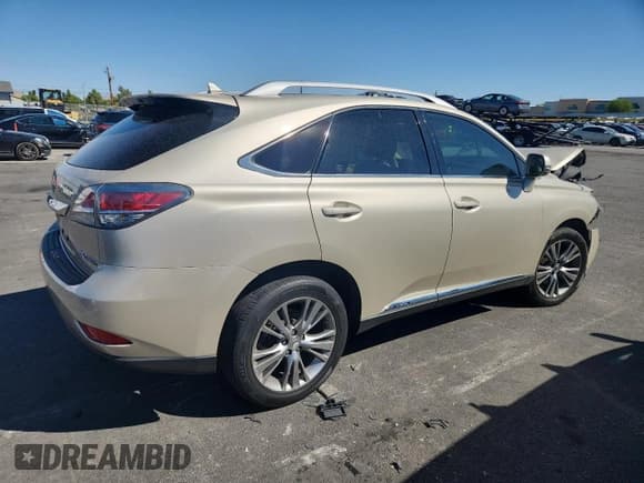 ✅ 2013 Lexus RX 450h • VIN: JTJBC1BA0D2060329 • Lot: 80755875. Listed on Copart with 170,206 mi. Free auction sales archive from the USA and detailed vehicle history report at DreamBid. Image 3.