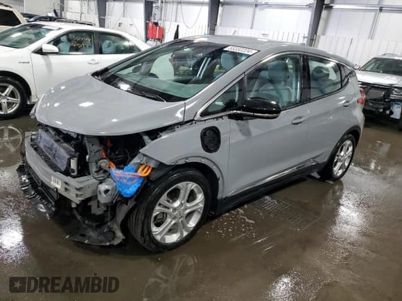 ✅ 2019 Chevrolet Bolt EV LT • VIN: 1G1FY6S06K4107982 • Lot: 55332224. Wystawiony na Copart z przebiegiem 77 252 mil. Bezpłatny archiwum sprzedaży aukcyjnych z USA i szczegółowy raport historii pojazdu na DreamBid. Zdjęcie 1.