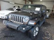 ✅ 2020 Jeep Wrangler Unlimited Sahara Altitude • VIN: 1C4HJXEG6LW120854 • Lot: 43618359. Listed on IAAI with 137,557 mi. Free auction sales archive from the USA and detailed vehicle history report at DreamBid. Image 17.