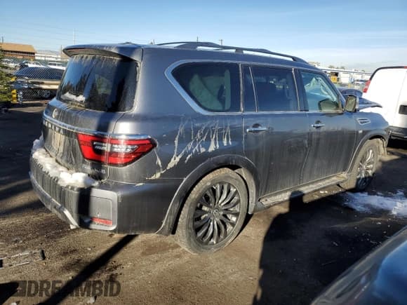 ✅ 2021 Nissan Armada Platinum • VIN: JN8AY2DB5M9791765 • Лот: 82926924. Опубликован ранее на Copart с пробегом 91 650 миль. Бесплатный доступ к архиву аукционных продаж из США и подробный отчёт об истории автомобиля на DreamBid. Изображение 3.
