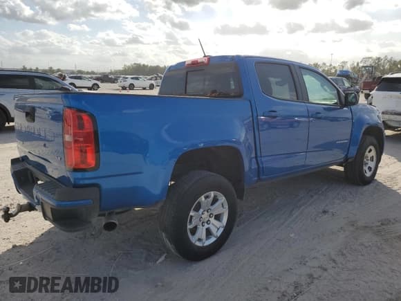 ✅ 2021 Chevrolet Colorado 2WD LT • VIN: 1GCGSCEN5M1189145 • Лот: 78645424. Опубликован ранее на Copart с пробегом 45 686 миль. Бесплатный доступ к архиву аукционных продаж из США и подробный отчёт об истории автомобиля на DreamBid. Изображение 3.
