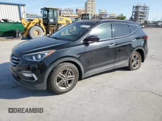 ✅ 2017 Hyundai Santa Fe 2.4L • VIN: 5NMZU3LB7HH008604 • Лот: 50117123. Опубликован ранее на Copart с пробегом 52 220 миль. Бесплатный доступ к архиву аукционных продаж из США и подробный отчёт об истории автомобиля на DreamBid. Изображение 1.