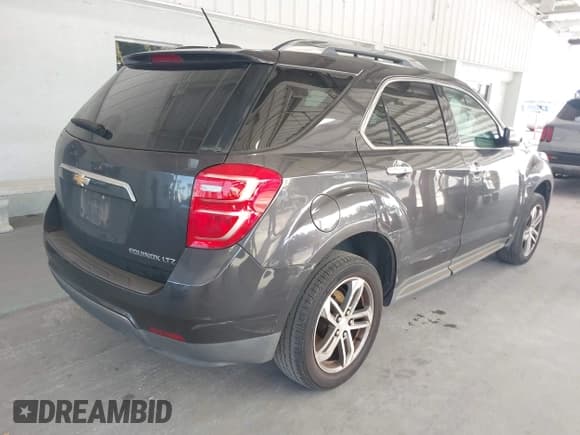✅ 2016 Chevrolet Equinox LTZ • VIN: 2GNALDEK1G6271834 • Lot: 43658990. Listed on IAAI with 163,029 mi. Free auction sales archive from the USA and detailed vehicle history report at DreamBid. Image 4.