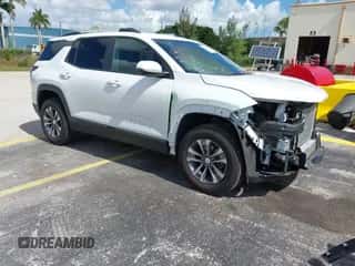 2025 Chevrolet Equinox FWD LT с VIN 3GNAXHEG3SL168846, выставлен на аукционе IAAI как лот 42547394 с пробегом 18 897 миль миль и . История ставок и продаж доступна на DreamBid. Изображение 1.