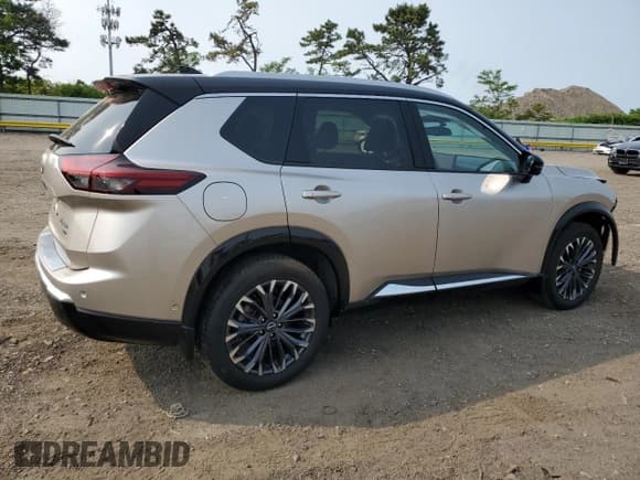 ✅ 2024 Nissan Rogue Platinum • VIN: JN8BT3DD8RW450458 • Lot: 58799115. Listed on Copart with 7,505 mi. Free auction sales archive from the USA and detailed vehicle history report at DreamBid. Image 3.