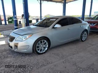✅ 2014 Buick Regal GS • VIN: 2G4GT5GX0E9283370 • Lot: 62133815. Listed on Copart with 119,241 mi. Free auction sales archive from the USA and detailed vehicle history report at DreamBid. Image 1.
