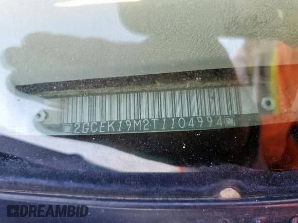 ✅ 1996 Chevrolet Silverado 1500 • VIN: 2GCEK19M2T1104994 • Lot: 91126445. Wystawiony na Copart z przebiegiem 182 705 mil. Bezpłatny archiwum sprzedaży aukcyjnych z USA i szczegółowy raport historii pojazdu na DreamBid. Zdjęcie 13.