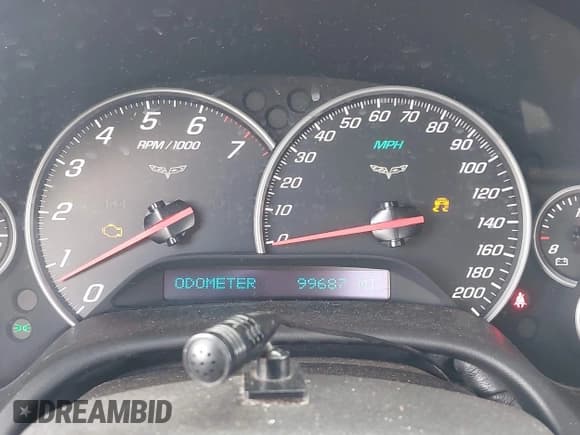 ✅ 2008 Chevrolet Corvette • VIN: 1G1YY36W385127373 • Lot: 42206325. Listed on IAAI with 99,687 mi. Free auction sales archive from the USA and detailed vehicle history report at DreamBid. Image 7.