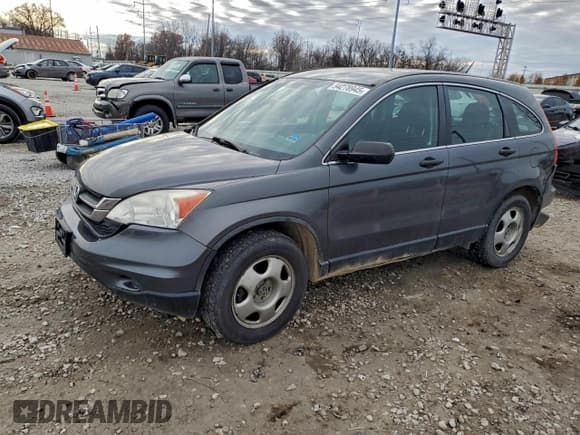 ✅ 2011 Honda CR-V LX • VIN: 5J6RE4H36BL049598 • Lot: 94278945. Listed on Copart with 118,994 mi. Free auction sales archive from the USA and detailed vehicle history report at DreamBid. Image 1.