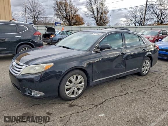 ✅ 2011 Toyota Avalon Limited • VIN: 4T1BK3DB7BU375195 • Lot: 94171615. Listed on Copart with 188,457 mi. Free auction sales archive from the USA and detailed vehicle history report at DreamBid. Image 1.