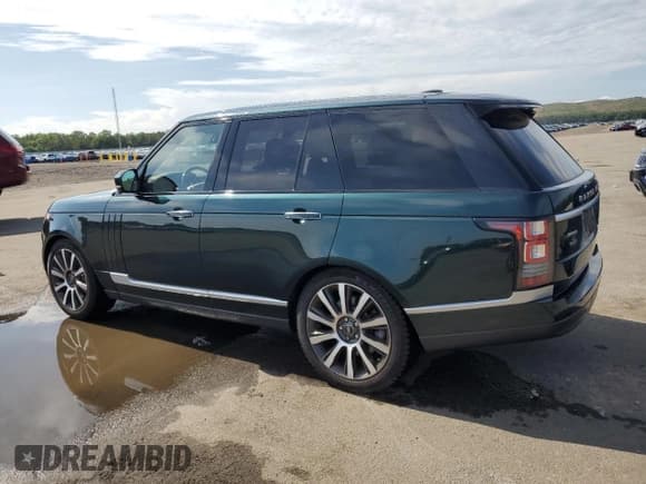 ✅ 2014 Land Rover Range Rover Supercharged Autobiography • VIN: SALGV2TFXEA176348 • Lot: 61078535. Listed on Copart with 93,054 mi. Free auction sales archive from the USA and detailed vehicle history report at DreamBid. Image 2.