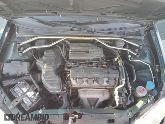 ✅ 2001 Honda Civic LX • VIN: JHMES16561S001005 • Lot: 85138125. Listed on Copart with 178,363 mi. Free auction sales archive from the USA and detailed vehicle history report at DreamBid. Image 11.