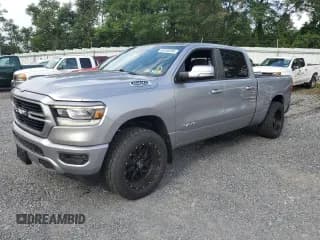✅ 2019 Ram 1500 Big Horn • VIN: 1C6SRFMT3KN732657 • Lot: 66160285. Wystawiony na Copart z przebiegiem 45 829 mil. Bezpłatny archiwum sprzedaży aukcyjnych z USA i szczegółowy raport historii pojazdu na DreamBid. Zdjęcie 1.