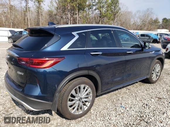 ✅ 2024 Infiniti QX50 Luxe • VIN: 3PCAJ5BA4RF105529 • Лот: 43774975. Опубликован ранее на Copart с пробегом 16 863 миль. Бесплатный доступ к архиву аукционных продаж из США и подробный отчёт об истории автомобиля на DreamBid. Изображение 3.