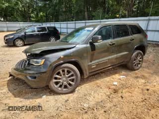 2016 Jeep Grand Cherokee Limited 75th Anniversary с VIN 1C4RJFBGXGC441631, выставлен на аукционе Copart как лот 62944015 с пробегом 118 502 миль миль и Списание • Salvage title. История ставок и продаж доступна на DreamBid. Изображение 1.
