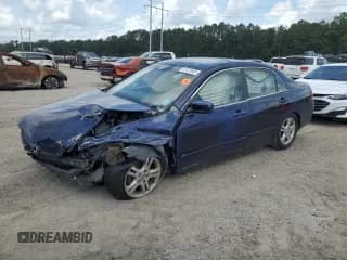 ✅ 2006 Honda Accord EX-L • VIN: 1HGCM56866A036484 • Lot: 61421655. Listed on Copart with Not provided. Free auction sales archive from the USA and detailed vehicle history report at DreamBid. Image 1.