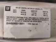 ✅ 2002 Buick Regal LS • VIN: 2G4WB55K521136011 • Лот: 43848927. Опубликован ранее на IAAI с пробегом 186 834 миль. Бесплатный доступ к архиву аукционных продаж из США и подробный отчёт об истории автомобиля на DreamBid. Изображение 9.