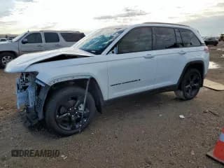 ✅ 2025 Jeep Grand Cherokee Limited • VIN: 1C4RJGBG6SC284338 • Lot: 84233195. Wystawiony na Copart z przebiegiem 15 142 mil. Bezpłatny archiwum sprzedaży aukcyjnych z USA i szczegółowy raport historii pojazdu na DreamBid. Zdjęcie 1.