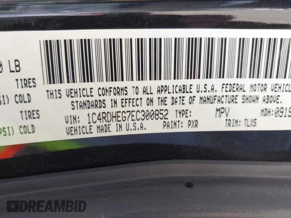 ✅ 2014 Dodge Durango Citadel • VIN: 1C4RDHEG7EC300852 • Lot: 42007888. Listed on IAAI with 128,662 mi. Free auction sales archive from the USA and detailed vehicle history report at DreamBid. Image 9.