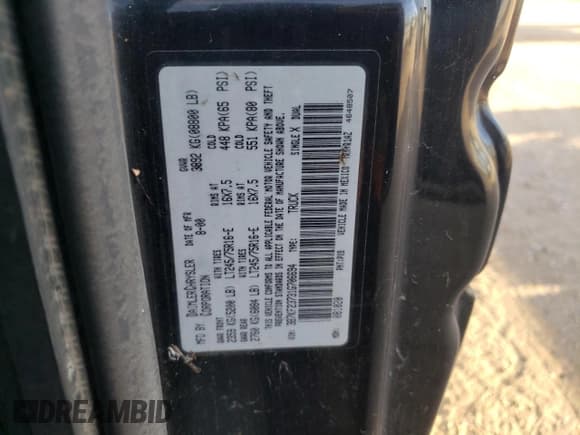 ✅ 2002 Dodge 2500 • VIN: 3B7KF23642M256418 • Лот: 71665395. Опубликован ранее на Copart с пробегом 94 189 миль. Бесплатный доступ к архиву аукционных продаж из США и подробный отчёт об истории автомобиля на DreamBid. Изображение 12.