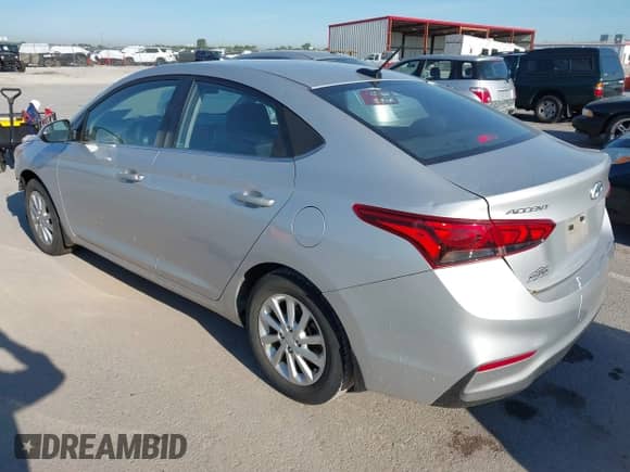 2020 Hyundai Accent SE with VIN 3KPC24A64LE097006, listed as a IAAI auction lot 43097319 with 41,443 mi miles and . Bid and sale history available at DreamBid. Image 3.