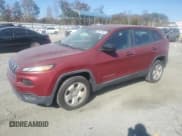 ✅ 2015 Jeep Cherokee Sport • VIN: 1C4PJLAB8FW560058 • Lot: 92923385. Listed on Copart with 117,470 mi. Free auction sales archive from the USA and detailed vehicle history report at DreamBid. Image 1.