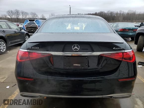 ✅ 2023 Mercedes-Benz S 500 • VIN: W1K6G6DB8PA186241 • Lot: 43373945. Listed on Copart with 26,038 mi. Free auction sales archive from the USA and detailed vehicle history report at DreamBid. Image 6.