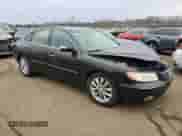 2008 Hyundai Azera Limited with VIN KMHFC46F18A255424, listed as a Copart auction lot 47258205 with 117,522 mi miles and Salvage title. Bid and sale history available at DreamBid. Image 4.