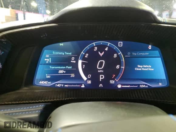 2020 Chevrolet Corvette 3LT с VIN 1G1Y82D49L5000003, выставлен на аукционе Copart как лот 69414454 с пробегом 44 042 миль миль и Чистый • Clean title. История ставок и продаж доступна на DreamBid. Изображение 8.