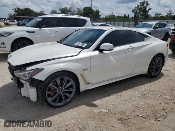 ✅ 2018 Infiniti Q60 Red Sport 400 • VIN: JN1FV7EL5JM631024 • Lot: 70519064. Wystawiony na Copart z przebiegiem 71 076 mil. Bezpłatny archiwum sprzedaży aukcyjnych z USA i szczegółowy raport historii pojazdu na DreamBid. Zdjęcie 1.