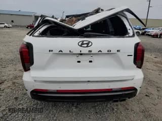 ✅ 2024 Hyundai Palisade Calligraphy • VIN: KM8R7DGE9RU696743 • Лот: 74266984. Опубликован ранее на Copart с пробегом 10 567 миль. Бесплатный доступ к архиву аукционных продаж из США и подробный отчёт об истории автомобиля на DreamBid. Изображение 6.