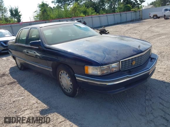 ✅ 1996 Cadillac DeVille • VIN: 1G6KD52Y5TU273187 • Лот: 43199436. Опубликован ранее на IAAI с пробегом 75 069 миль. Бесплатный доступ к архиву аукционных продаж из США и подробный отчёт об истории автомобиля на DreamBid. Изображение 1.