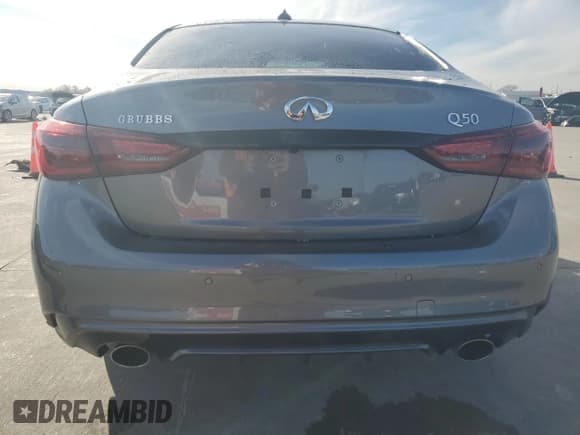 ✅ 2024 Infiniti Q50 Sensory • VIN: JN1EV7CP5RM601096 • Лот: 88635915. Опубликован ранее на Copart с пробегом Не указан. Бесплатный доступ к архиву аукционных продаж из США и подробный отчёт об истории автомобиля на DreamBid. Изображение 6.