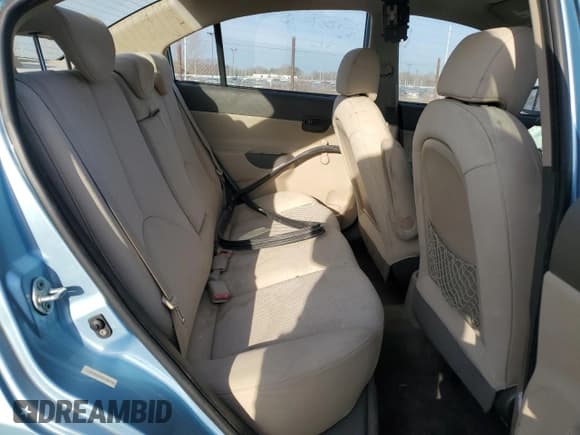 ✅ 2009 Hyundai Accent Auto GLS • VIN: KMHCN46C99U389245 • Lot: 49434645. Listed on Copart with Not provided. Free auction sales archive from the USA and detailed vehicle history report at DreamBid. Image 10.