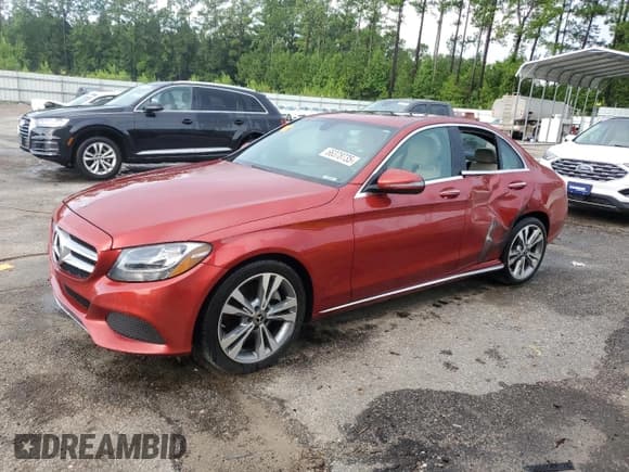 ✅ 2018 Mercedes-Benz C 300 • VIN: 55SWF4JB3JU279283 • Lot: 66378735. Listed on Copart with 97,733 mi. Free auction sales archive from the USA and detailed vehicle history report at DreamBid. Image 1.
