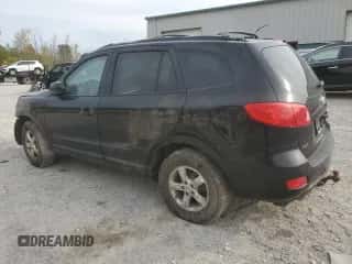 2008 Hyundai Santa Fe GLS with VIN 5NMSG13D08H183629, listed as a Copart auction lot 71230354 with Not provided miles and Salvage title. Bid and sale history available at DreamBid. Image 2.