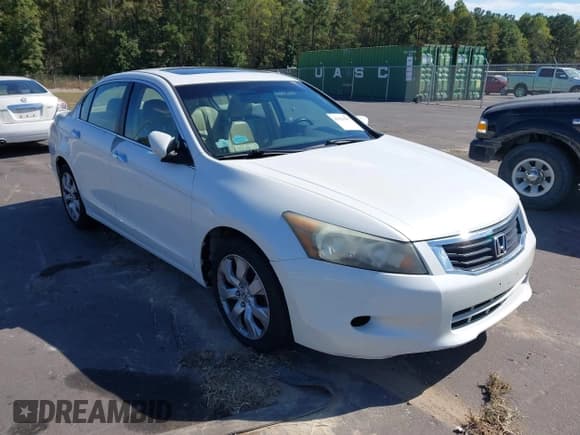 ✅ 2010 Honda Accord EX-L • VIN: 5KBCP3F85AB002628 • Lot: 43425987. Wystawiony na IAAI z przebiegiem 190 728 mil. Bezpłatny archiwum sprzedaży aukcyjnych z USA i szczegółowy raport historii pojazdu na DreamBid. Zdjęcie 1.